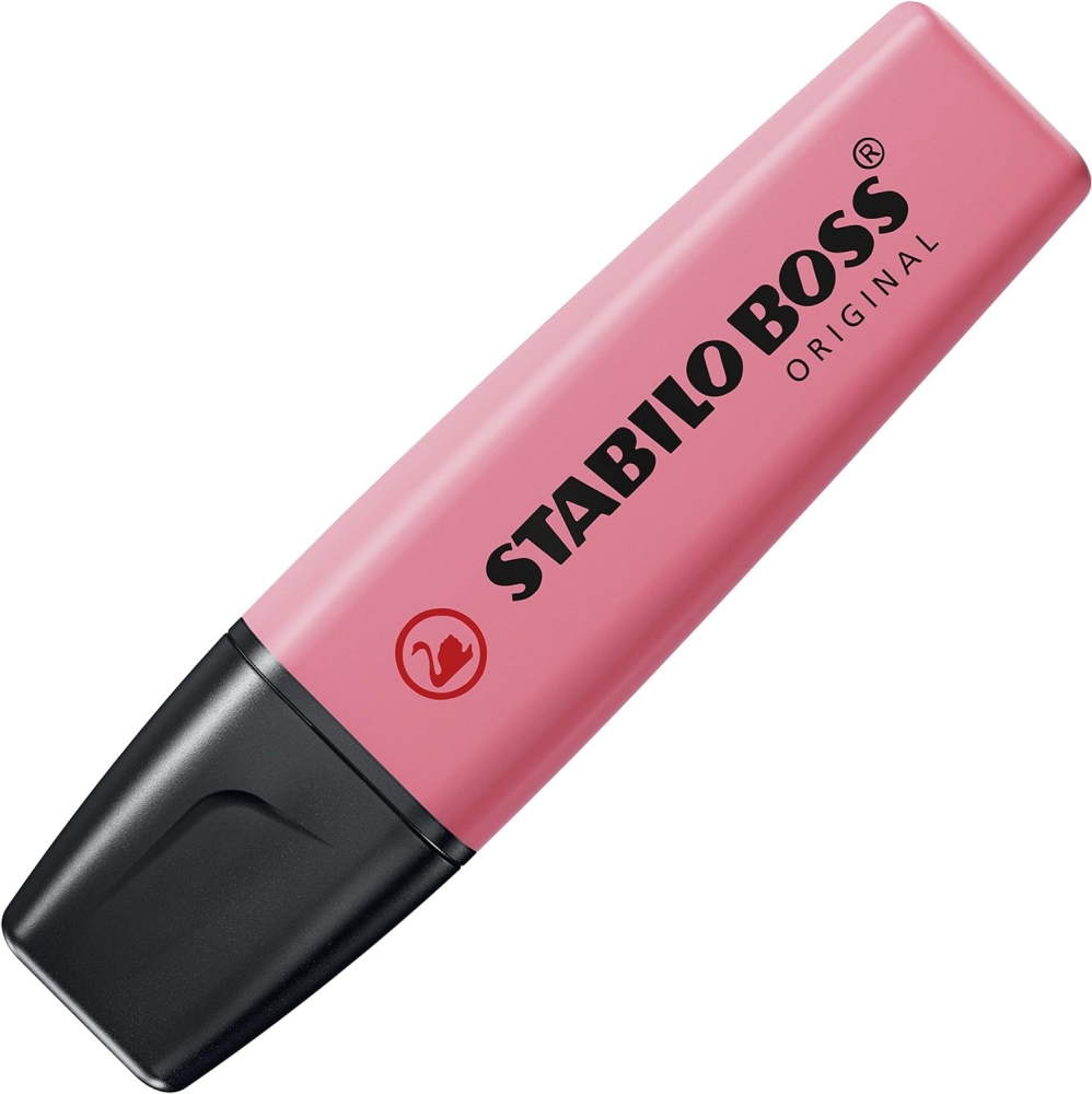Text marker, Stabilo, Boss Original Pastel, cherry color, pink