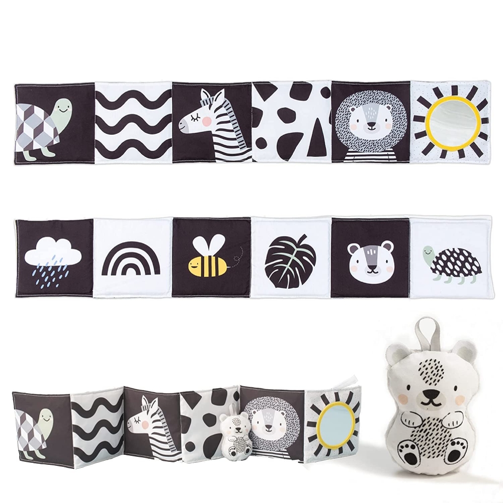 Educational Book, Black and White, Taf Toys, Savannah