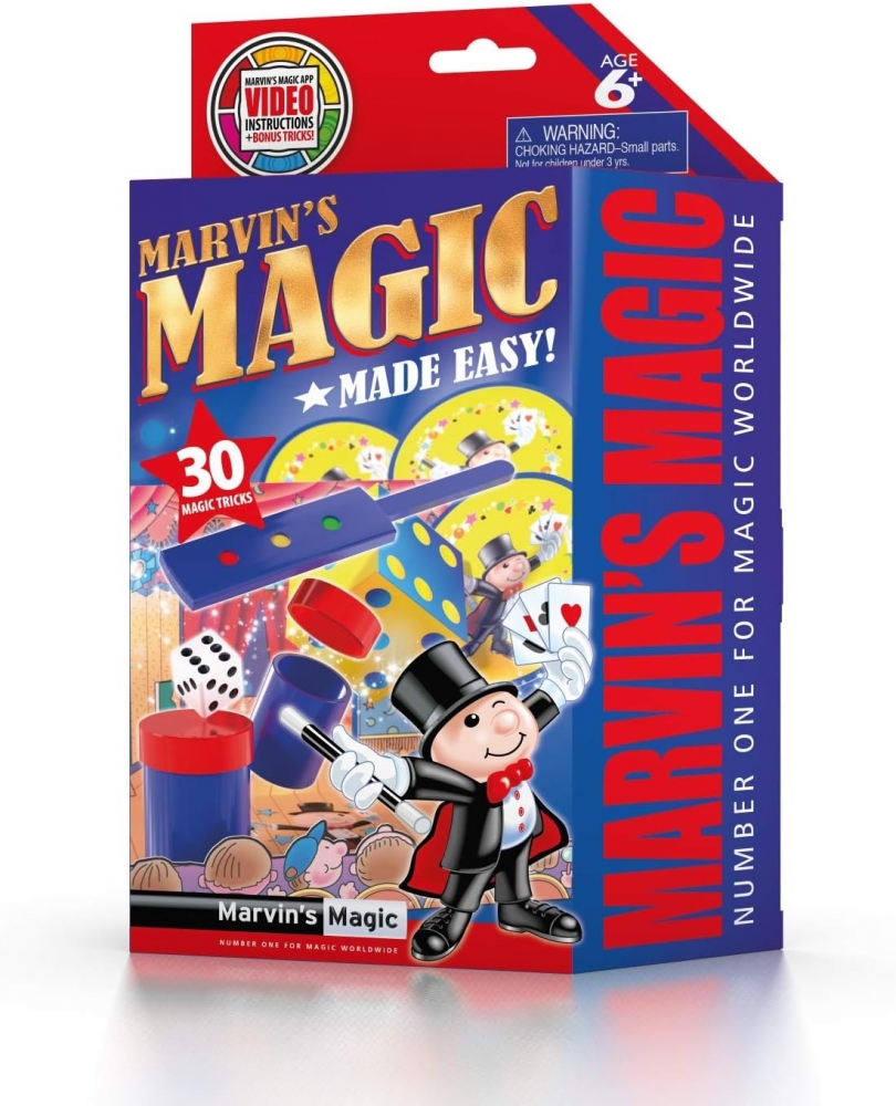Magic set, Marvin′s Magic, 30 magic tricks, set 3 - red