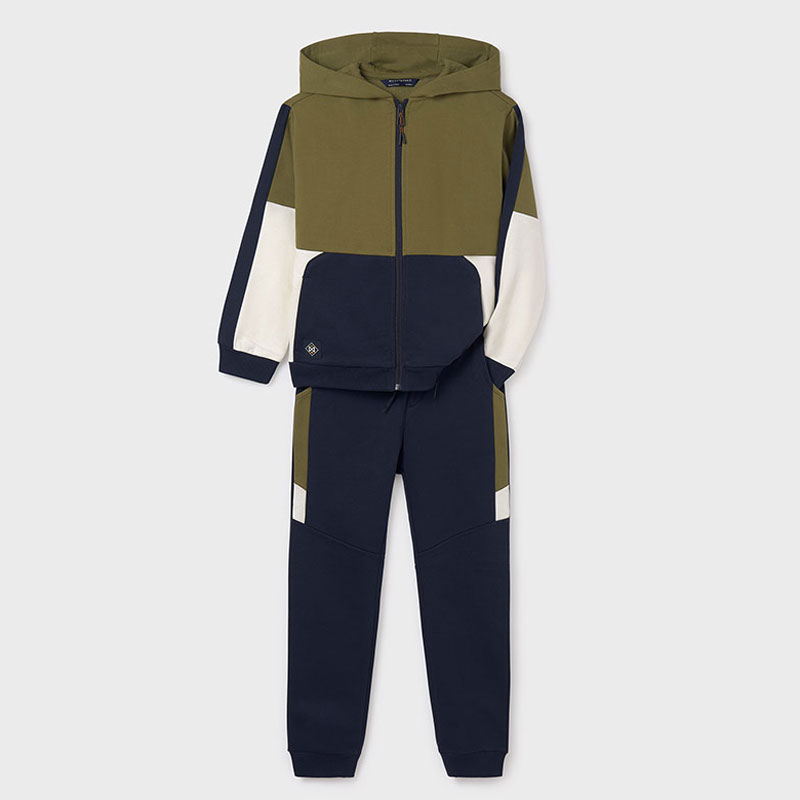 Boy′s Mayoral Long Sleeve Zip Up Kids Sportswear Combo