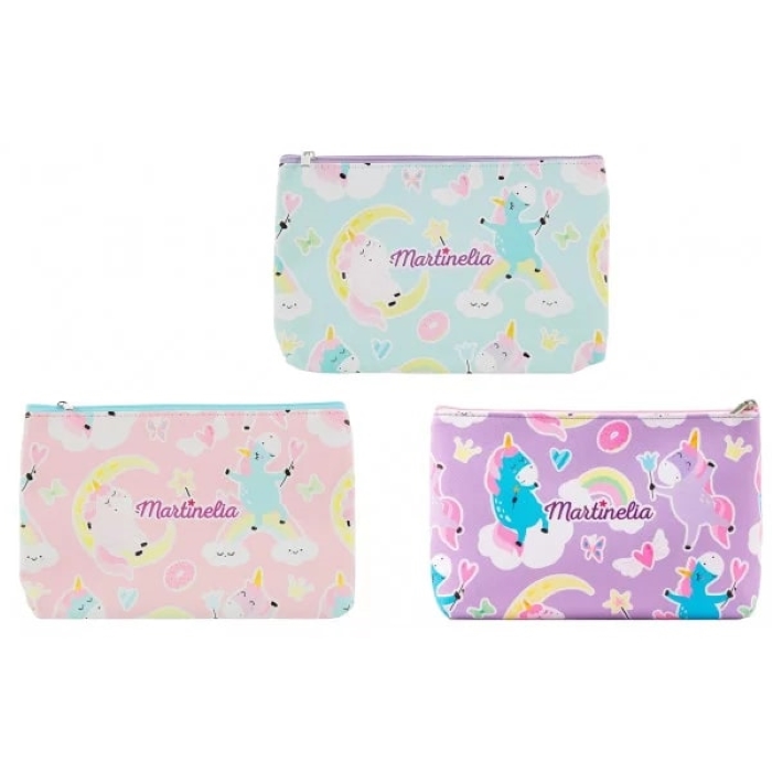 Cosmetic case, Martinelia, Little Unicorn, Assortment, 15 x 22 x 3.5 cm