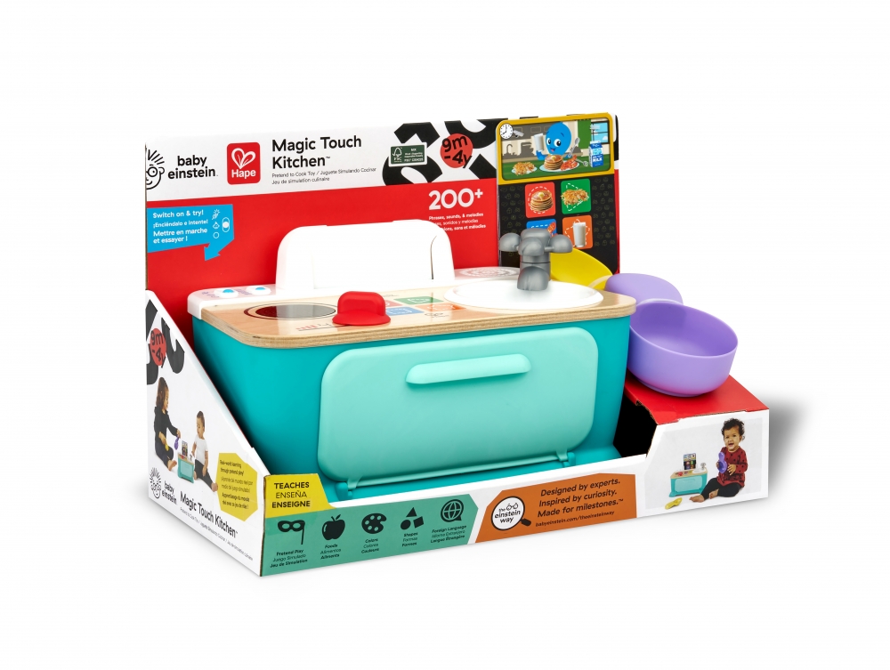 Interactive toy, Baby Einstein, Magic touch, Cooking stove, 27.5 x 17.5 x 23.9 cm