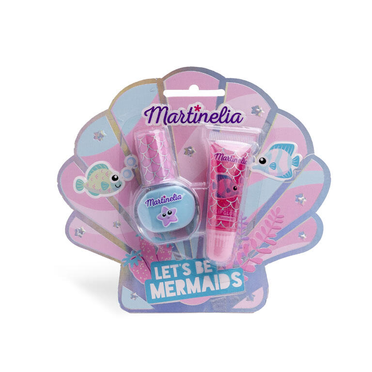 Cosmetic set, Martinelia, Mermaids, Nail polish and lip gloss