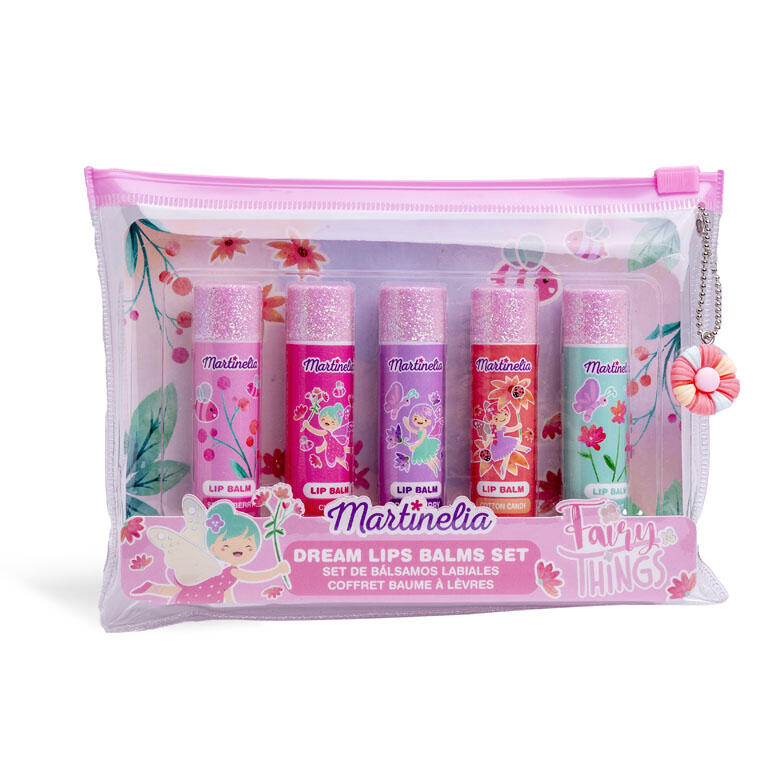 Lip balm set, Martinelia, Fairies, 5 pcs. in a case