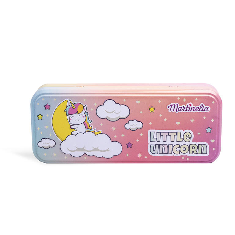 Cosmetic set, Martinelia, Little unicorn, 3-tier metal box