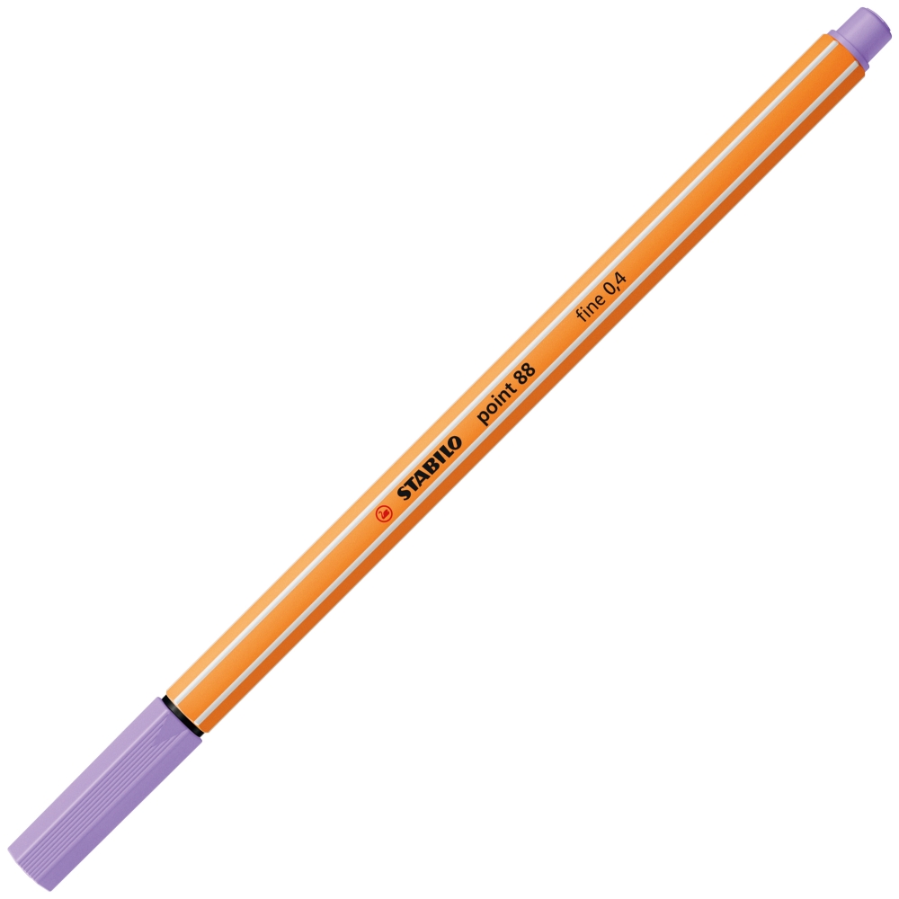 Fineliner, Stabilo, Point 88 fine 0.4, Light purple