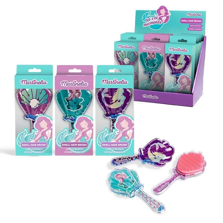 Hairbrush, Martinelia, Mermaid, Assortment