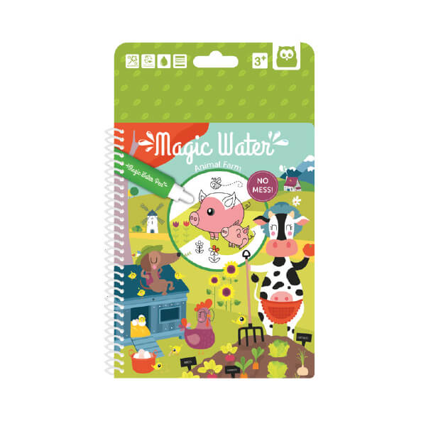 Coloring Book, Eurekakids, Water Painting, The Farm
