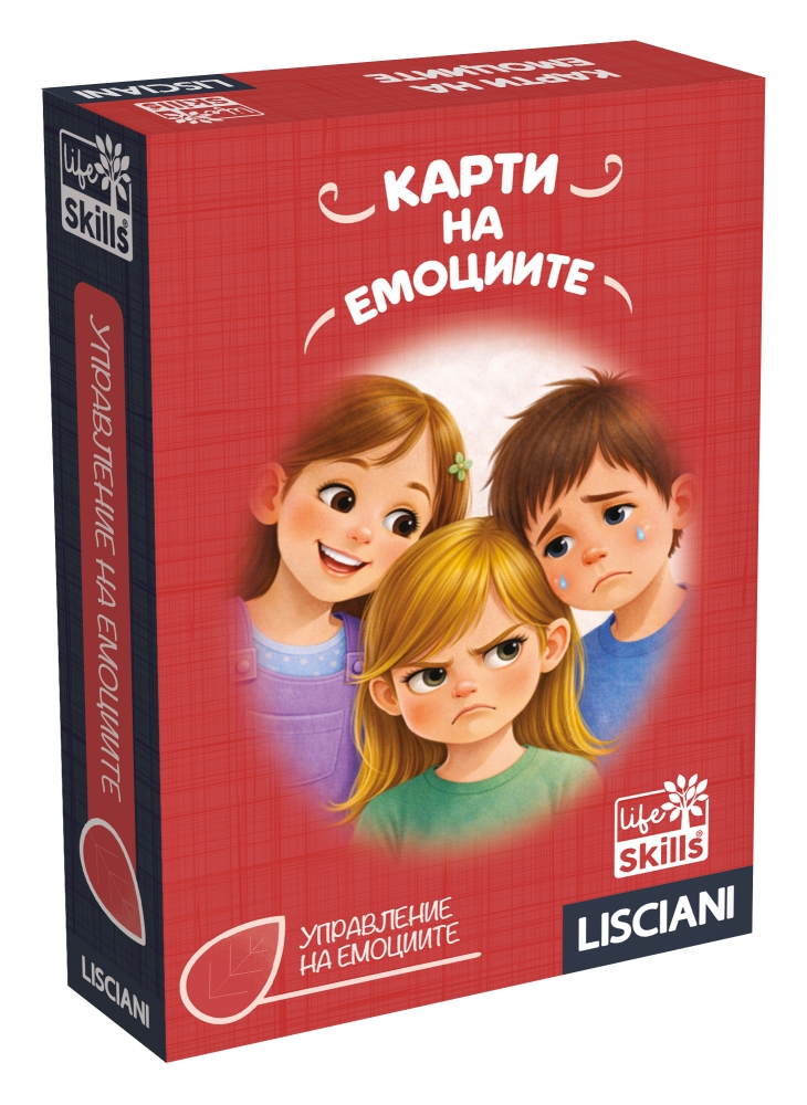 Card game, Emotions, Lisciani, Life Skills