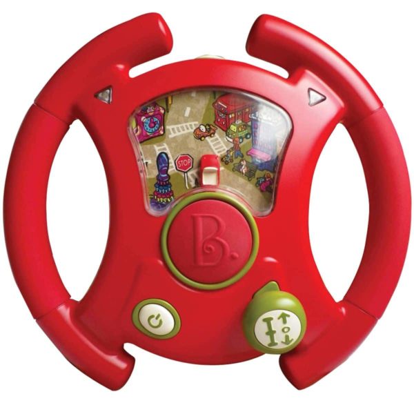 Children′s toy, Battat, Musical steering wheel