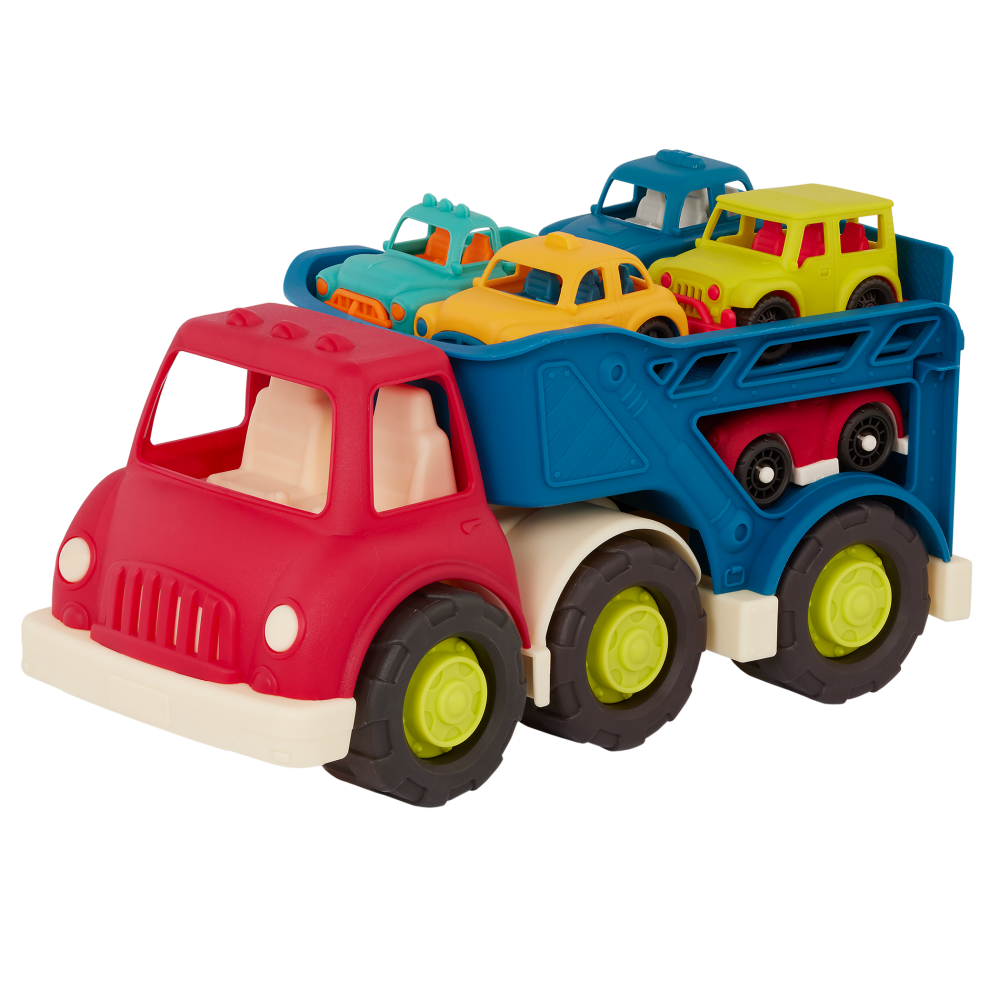 Children′s toy, Battat, Autovoz with 6 carts, 35 x 17 cm.