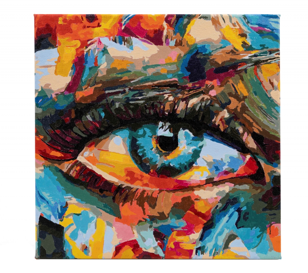 Creative kit, Craft Buddy, Paint by number, Creative eye, 30 x 30 cm