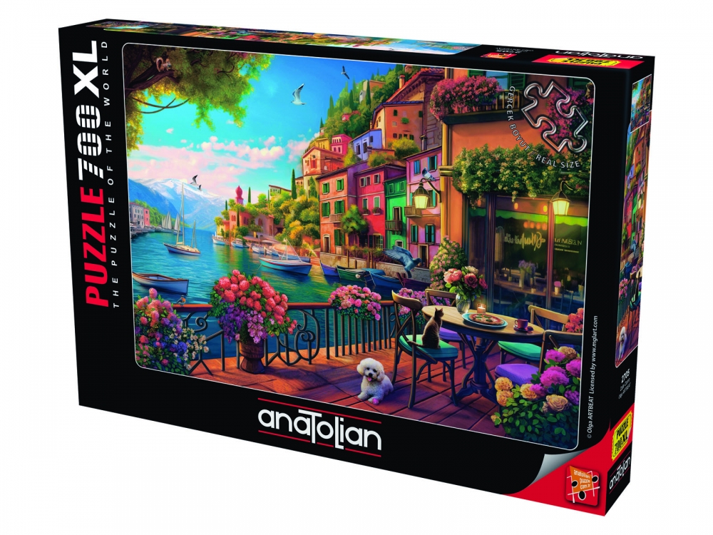 Puzzle, Anatolian, Cafe in Como, 700 pieces