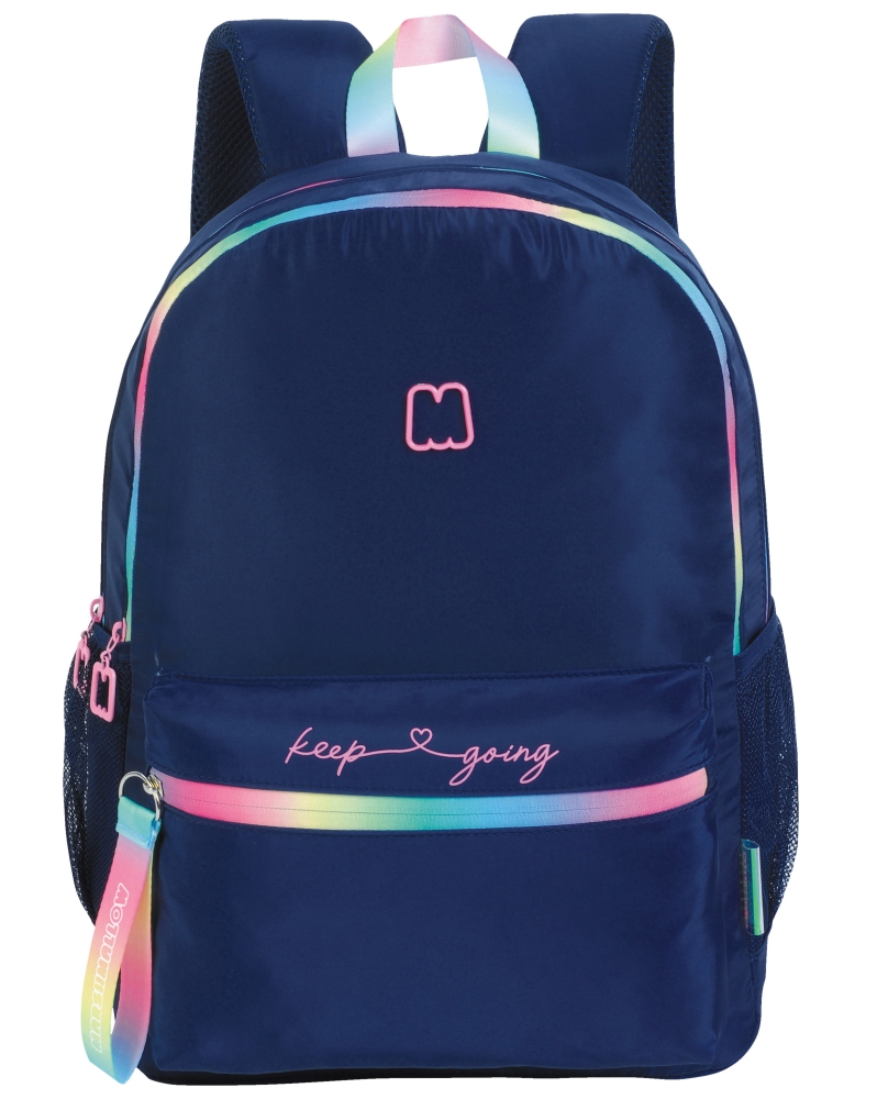 School backpack, Marshmallow, Fantasy Navy, 43 x 33 x 16 cm