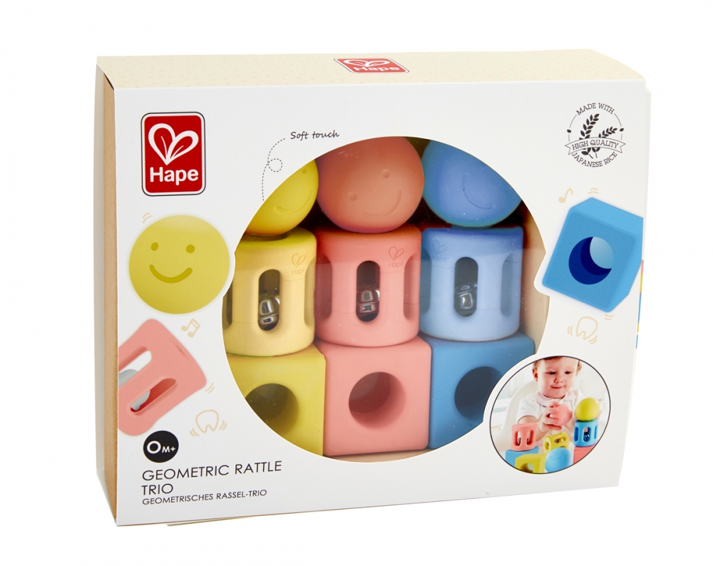Rattle - Triple geometric figures