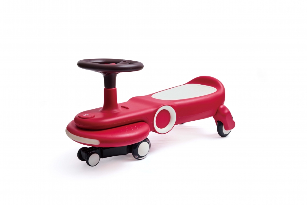 Push car with LED lights, Hape, Red