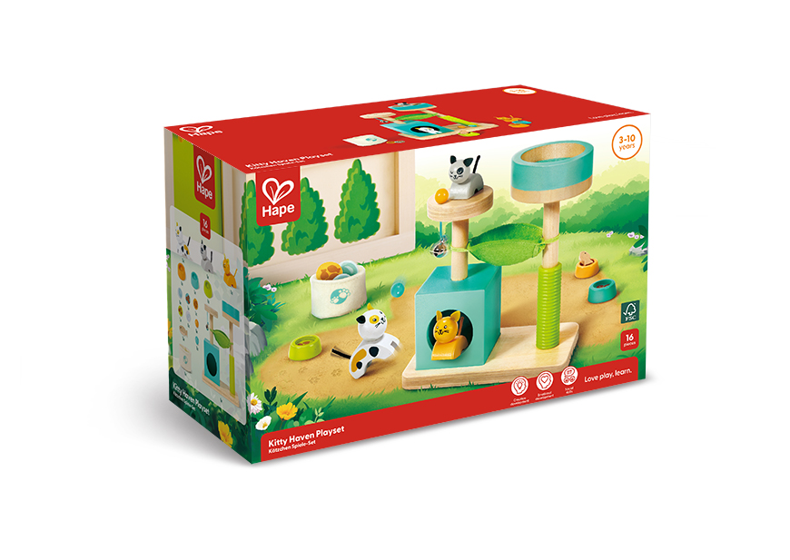 Children′s play set, Hape, Kitty Haven