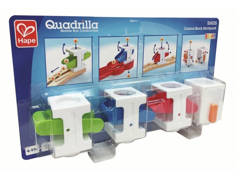 Control unit set, Hape, Quadrilla, 4 parts