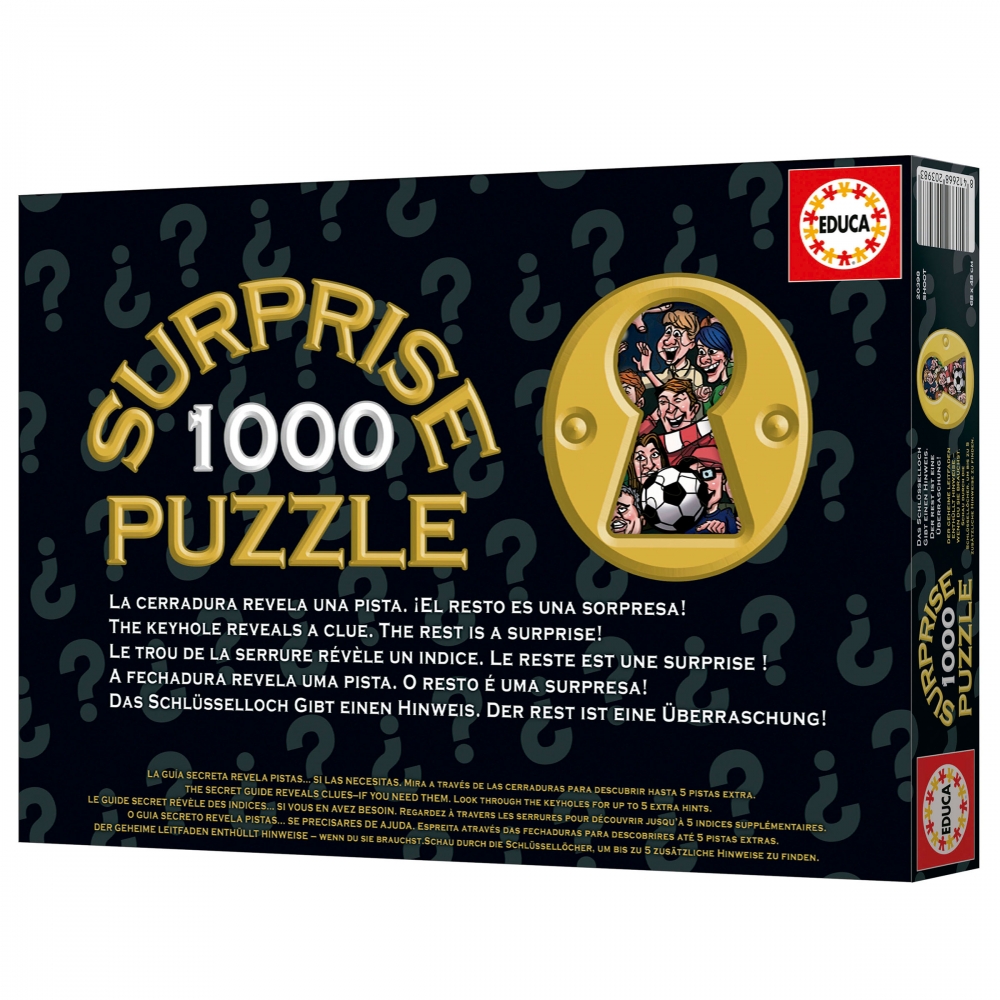 Surprise puzzle, Educa, Shoot!, 1000 pieces