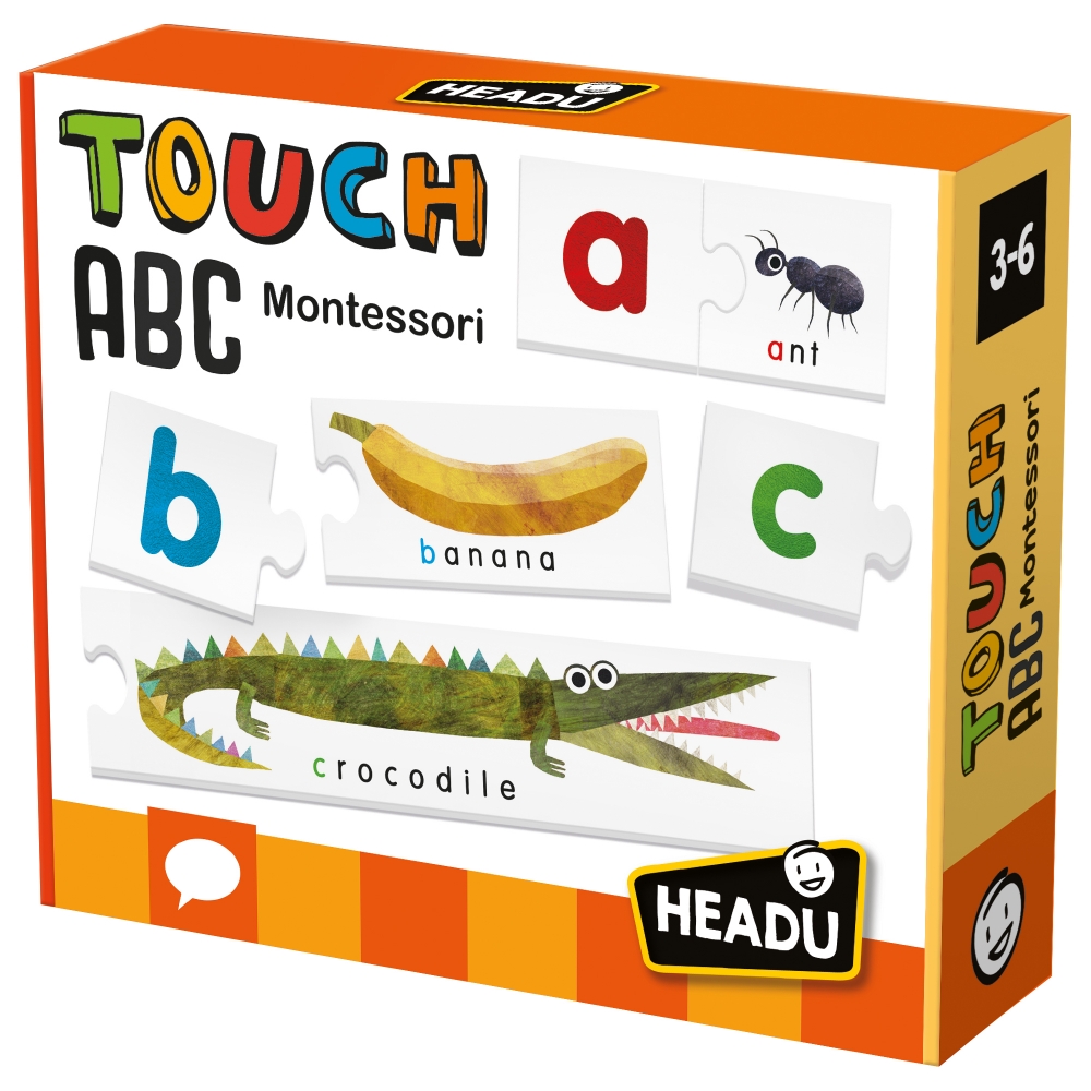 Educational game, Headu Montessori, Touch and recognize a letter