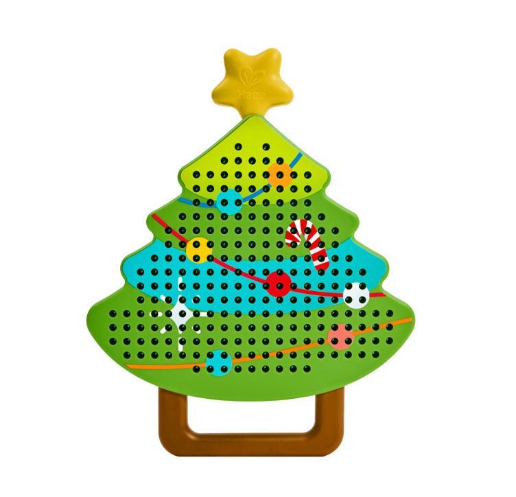 Fun toy, Hape, Magnetic drawing board, Christmas tree