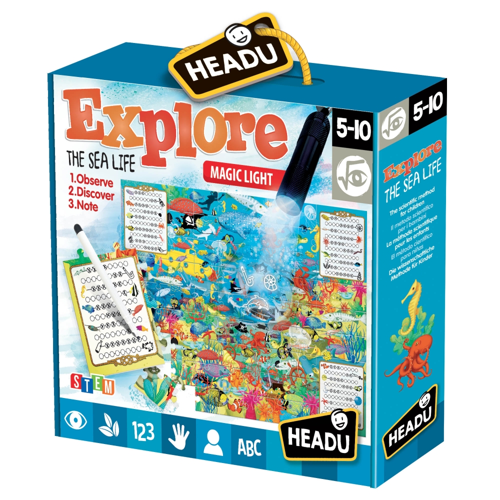 Educational Game, Headu, Play and Explore, Sea World