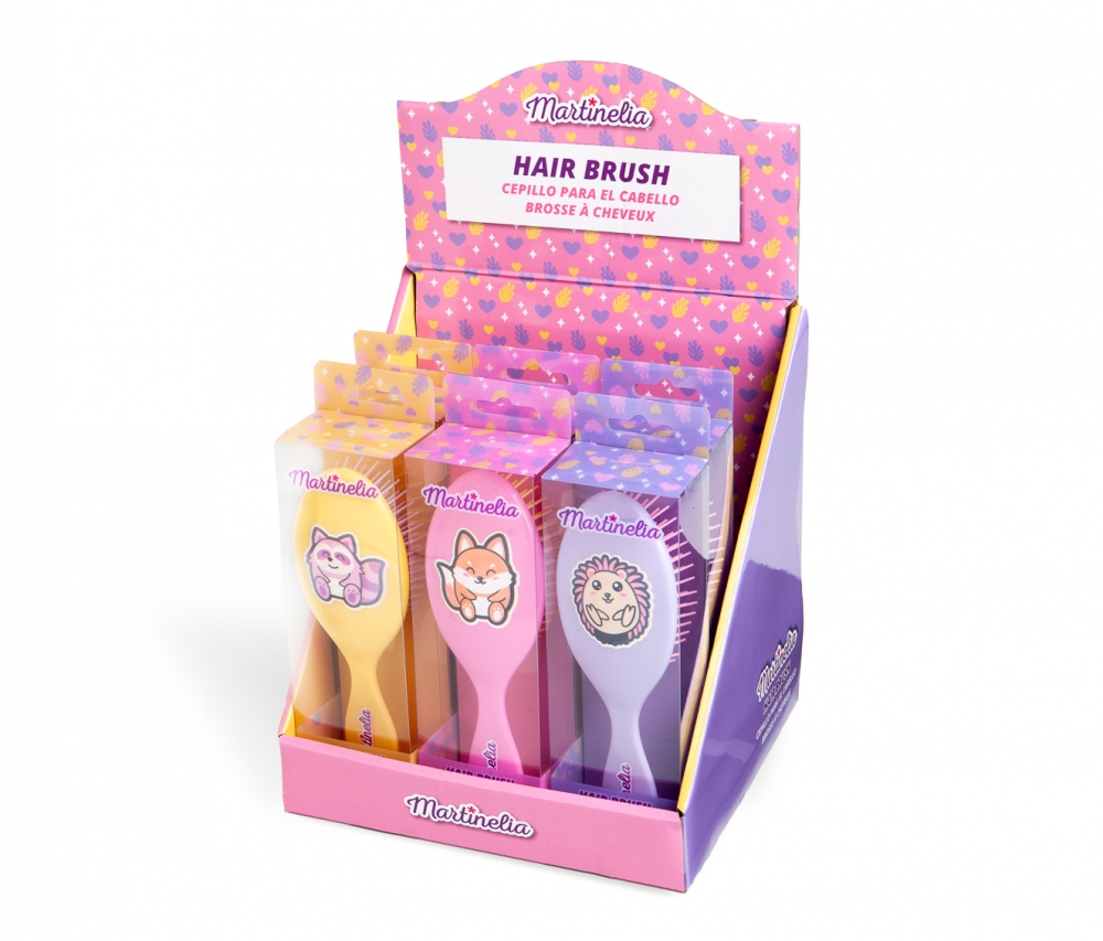 Hair brush, Martinelia, My Best Friends 3008W, Assortment
