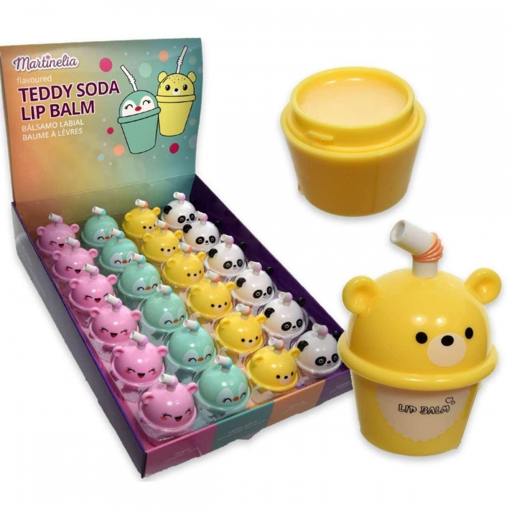 Lip Balm, Martinelia, Teddy Soda, Assortment