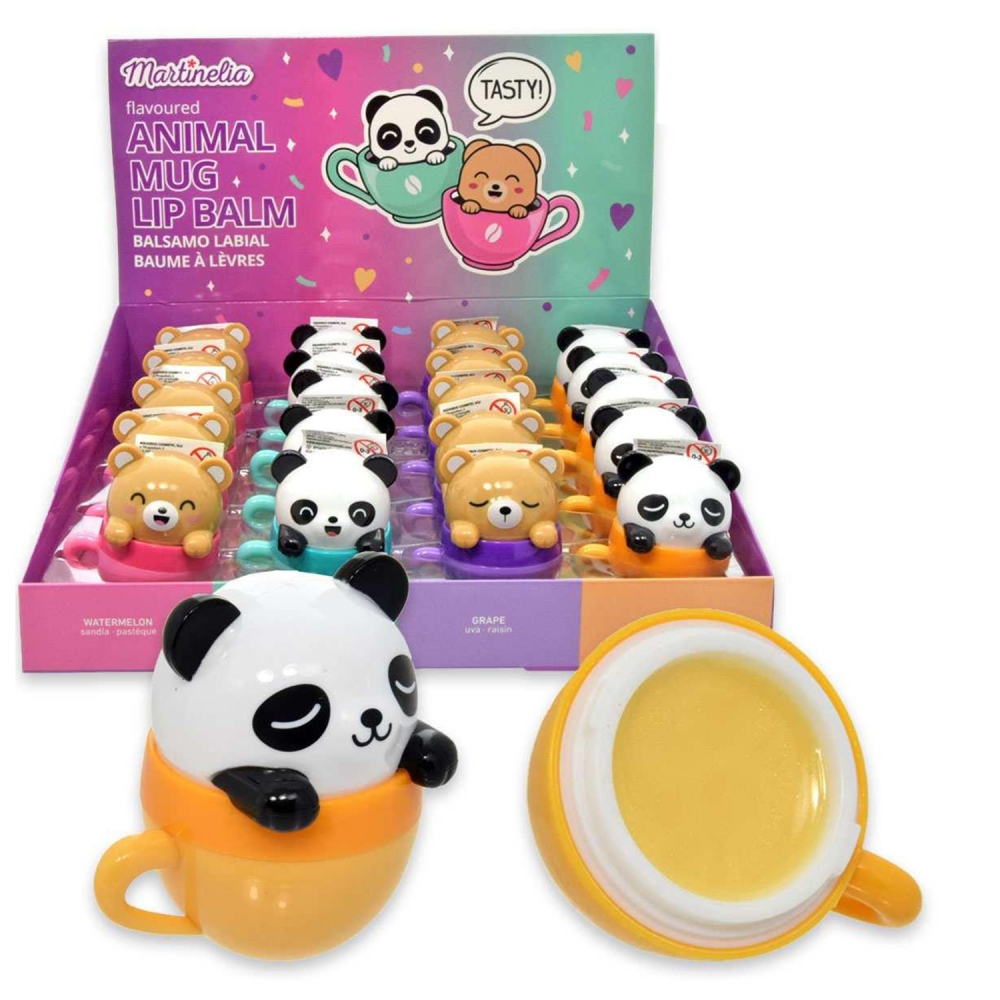 Lip Balm, Martinelia, Bear Cup, Assortment