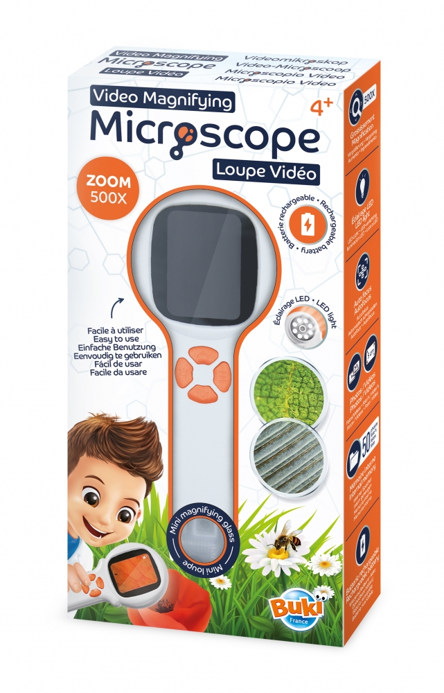 Video Magnifying Microscope, Buki France, Nature
