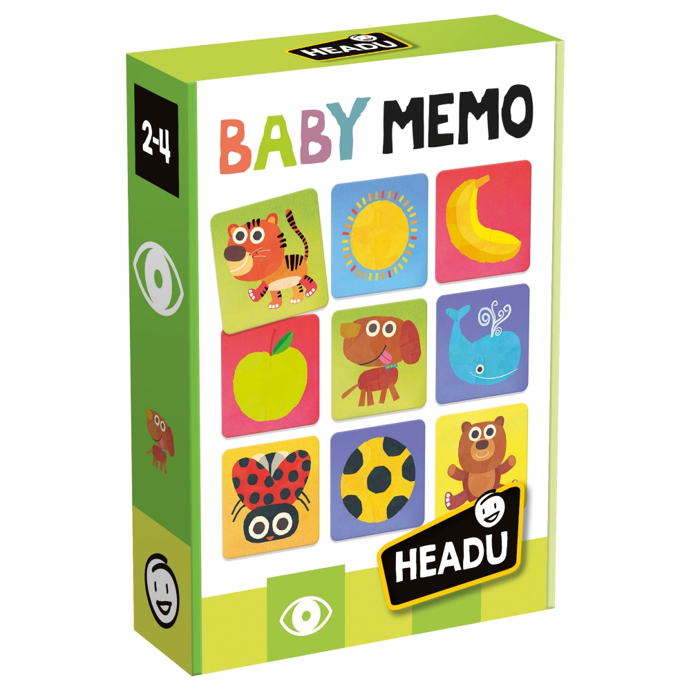 Educational game, Headu, Baby Memo, 48 pieces