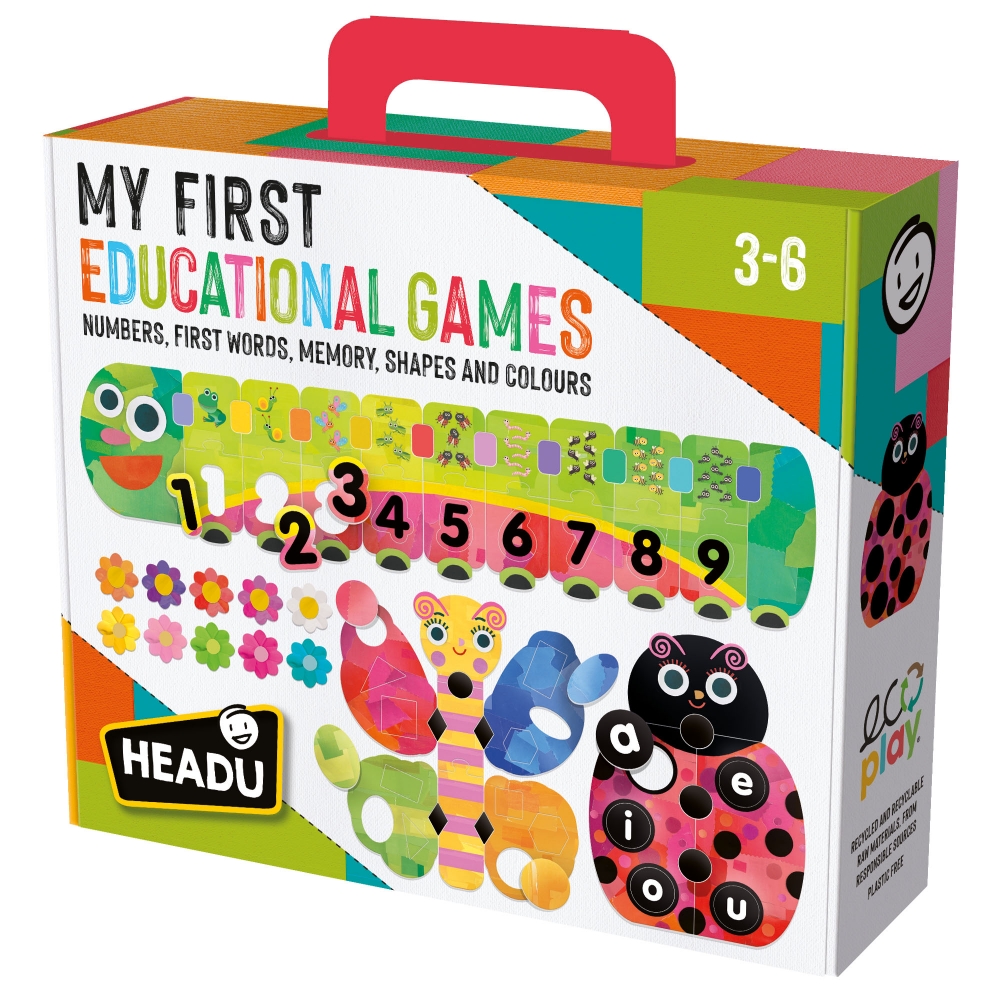 Educational set, Headu, My first educational games, 20 pieces