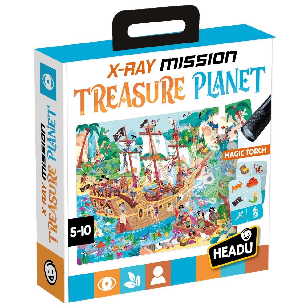 Interactive puzzle, Headu, X-ray mission, Treasure Planet