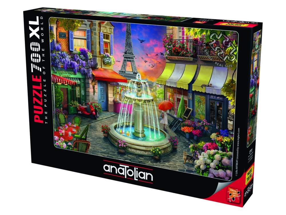 Puzzle, Anatolian, Paris Square, 700 pieces