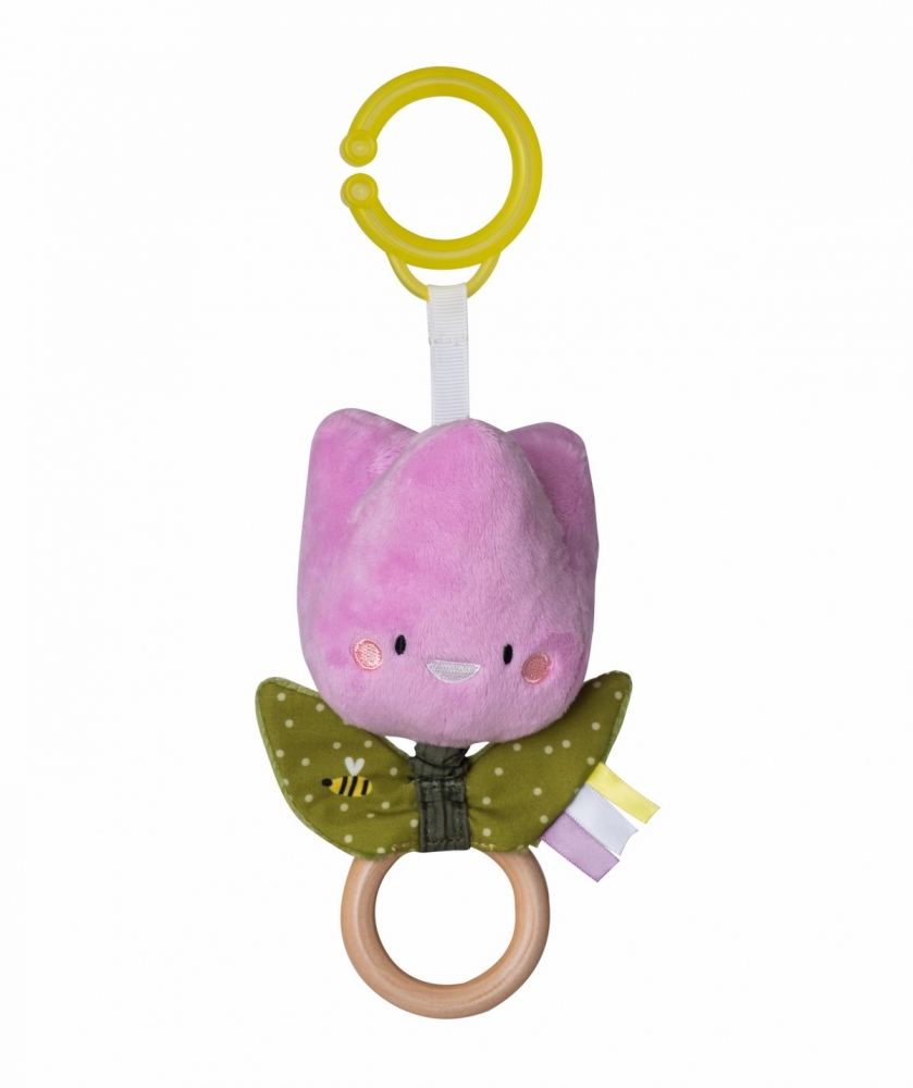 Baby soft rattle, Taf Toys, Tulip, 18 cm