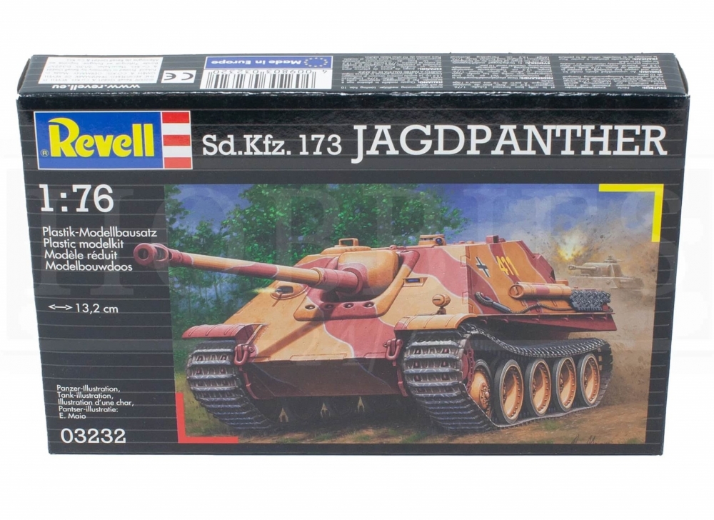 Assembly model, Revell, Sd.Kfz.173 Jagdpanther, 168 parts