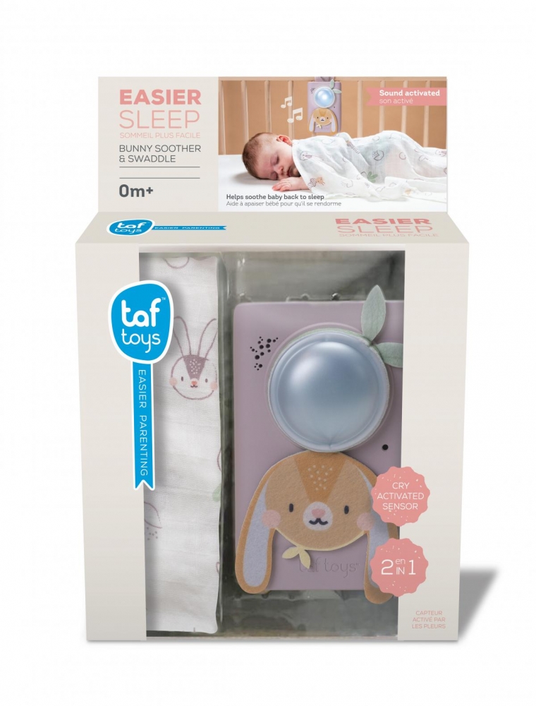 White noise musical bunny and blanket set, Taf Toys