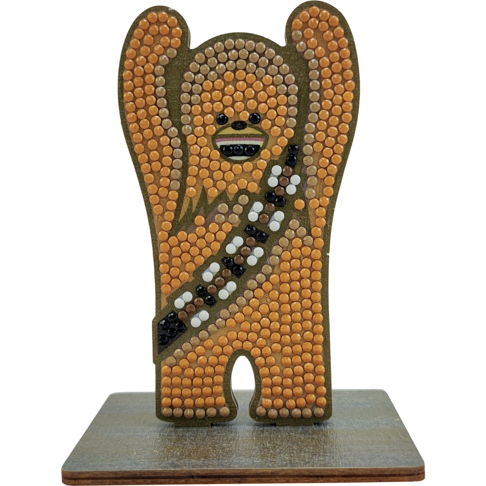 Diamond Embroidery Kit, Craft Buddy, Crystal Art Buddies, Chewbacca, 7 Piece
