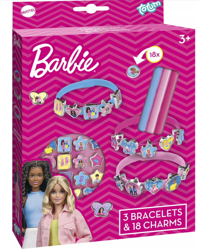 Creative set, Totum, Barbie, DIY bracelets, 3 pieces