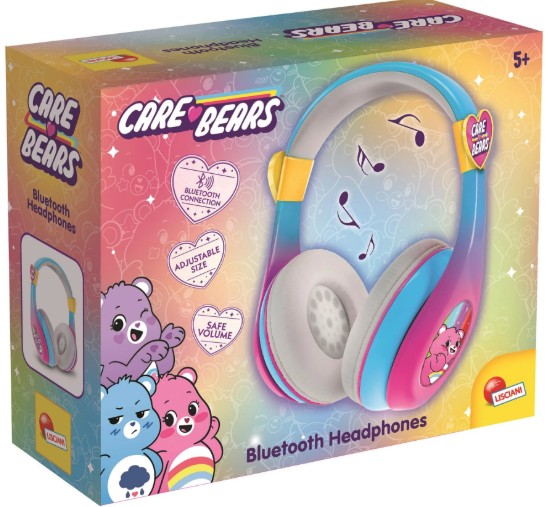 Children′s headphones, Lisciani, Bluetooth, Care Bears