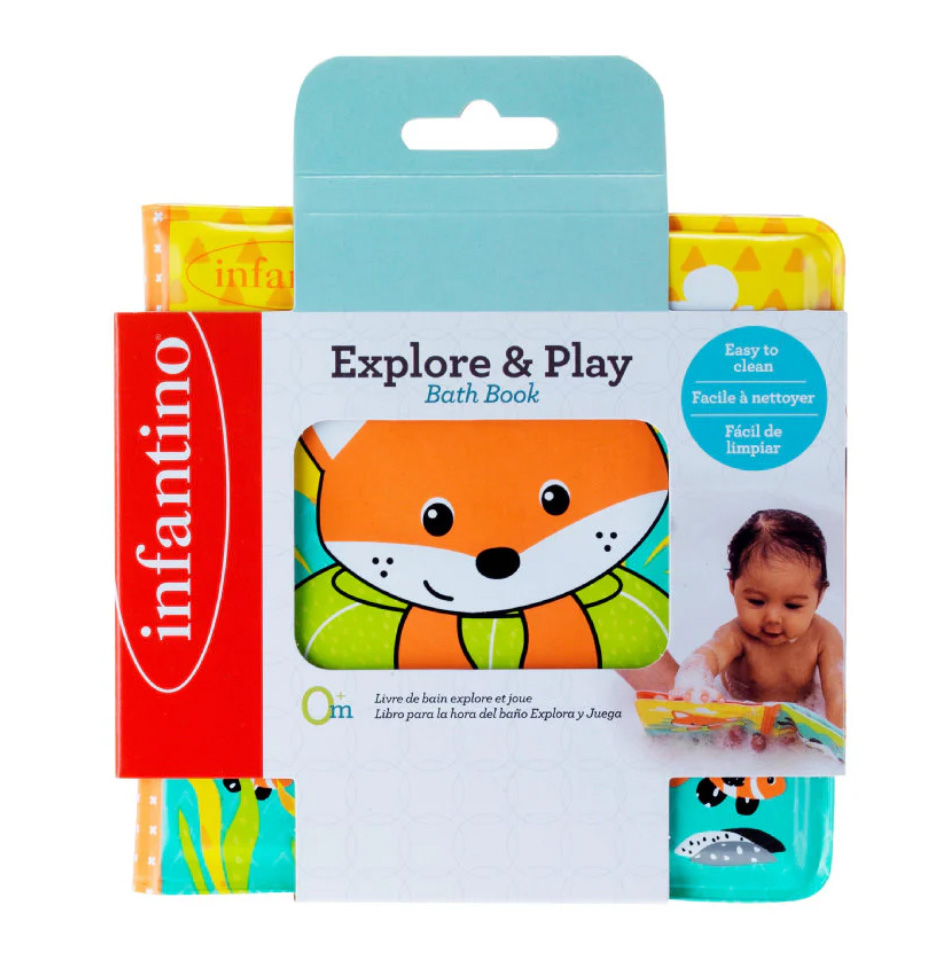 Baby coloring book, Infantino, For the bath