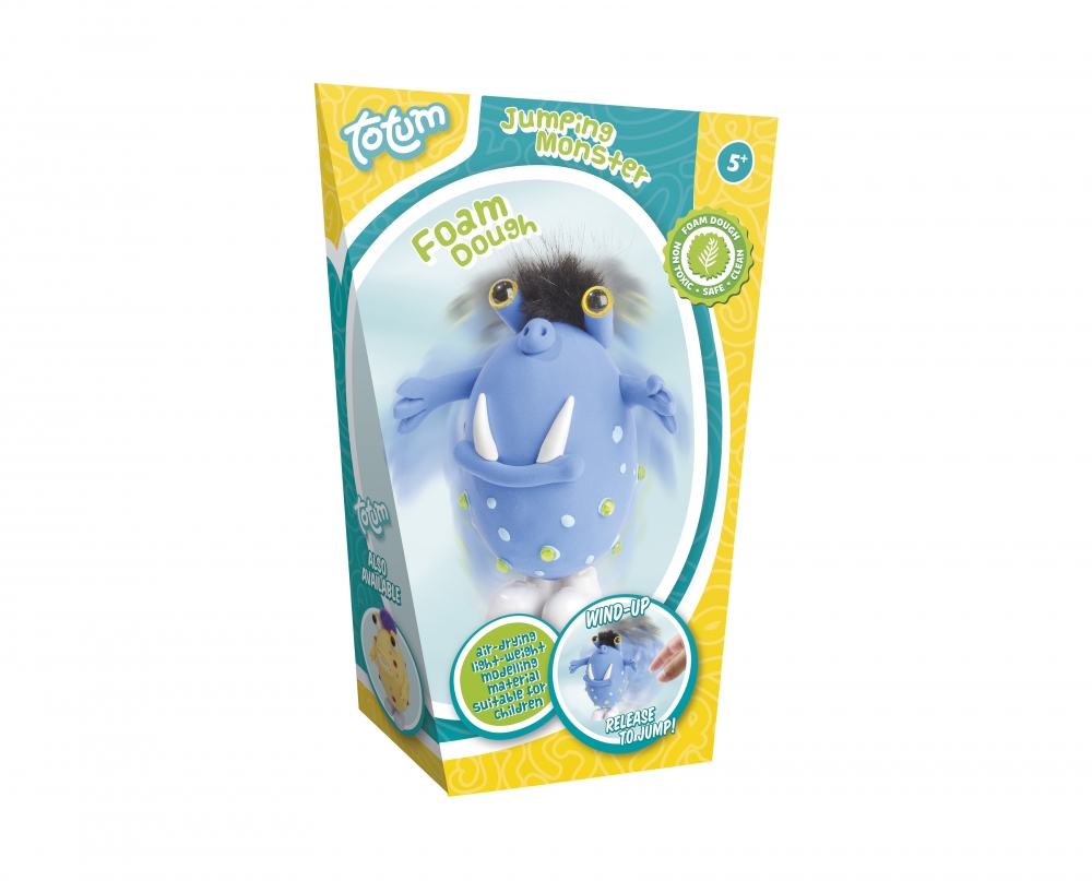 Make with modelin - Blue monster