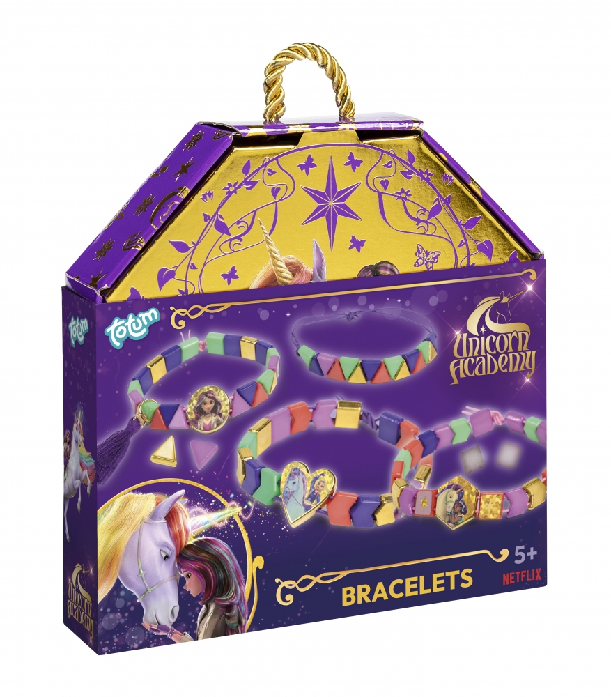 Creative kit, Totum, Unicorn academy, DIY bracelets