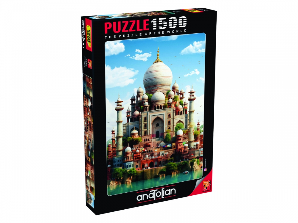 Puzzle, Anatolian, Taj Mahal, 1500 pieces