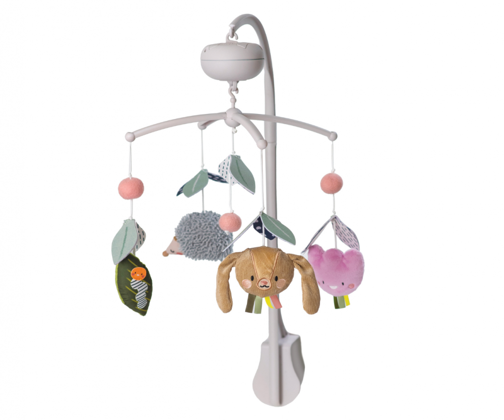Interactive Toy, Taf Toys, Musical Carousel, Jenny Bunny and Friends, Multicolor