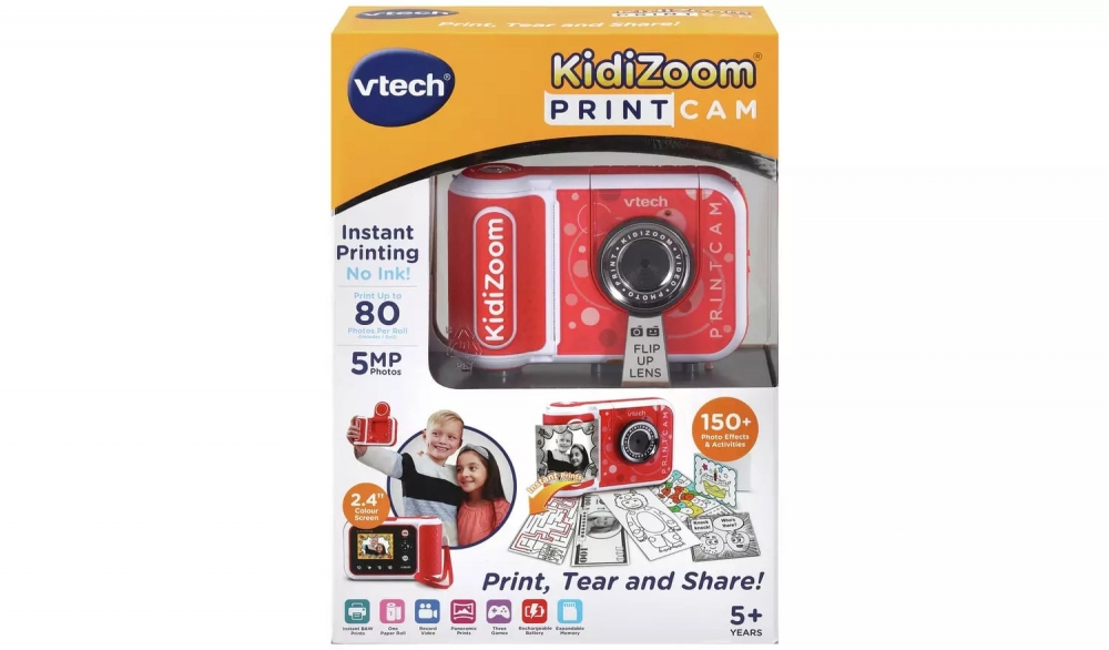 Interactive Toy, Vtech, Snapshot Camera 5MP, Red