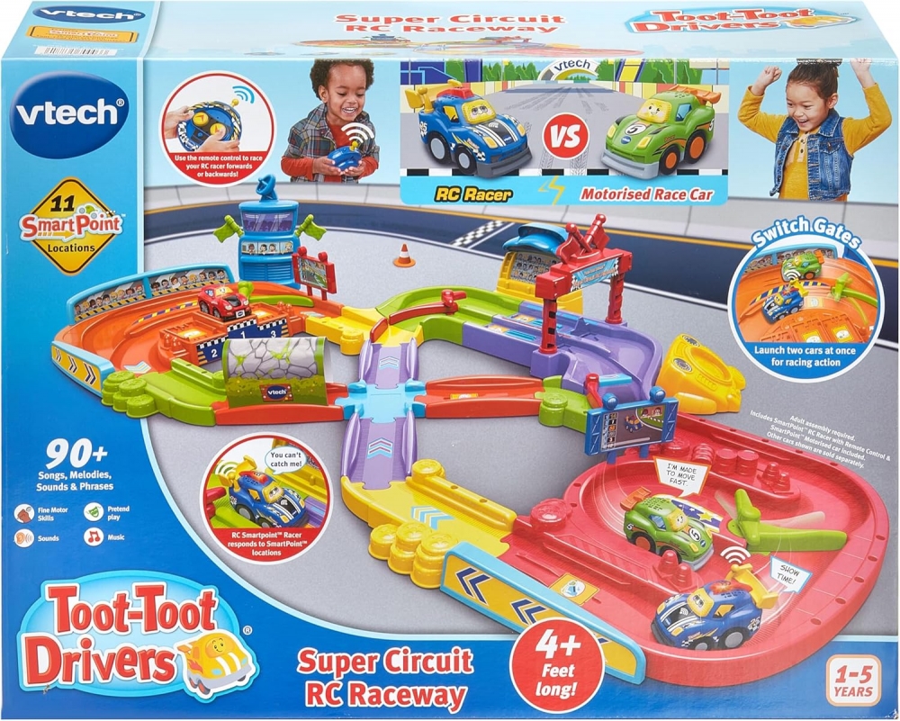 Interactive toy, Vtech, Remote control race track