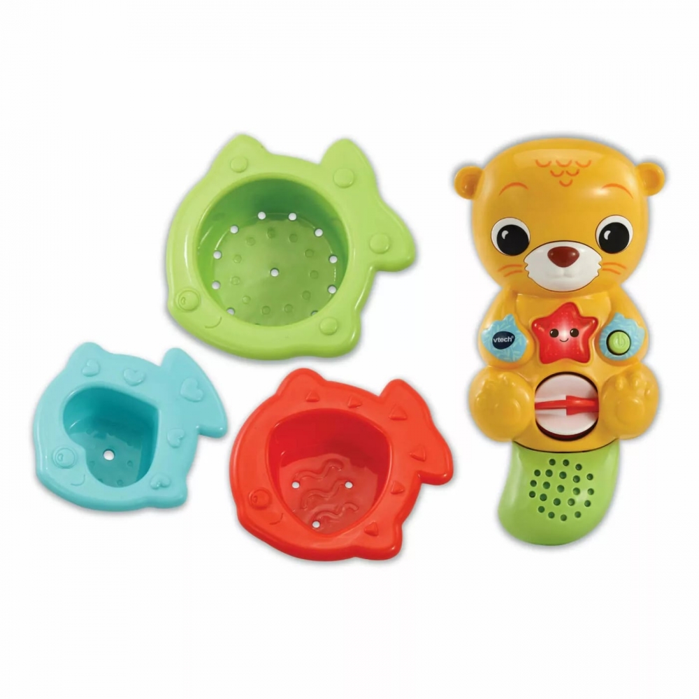 Interactive bath toy, Vtech, Musical otter, ‎6 x 23.8 x 18.6 cm