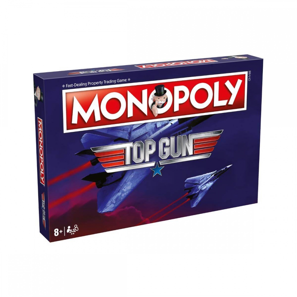 Board game, Winning Moves, monopoly, top gun
