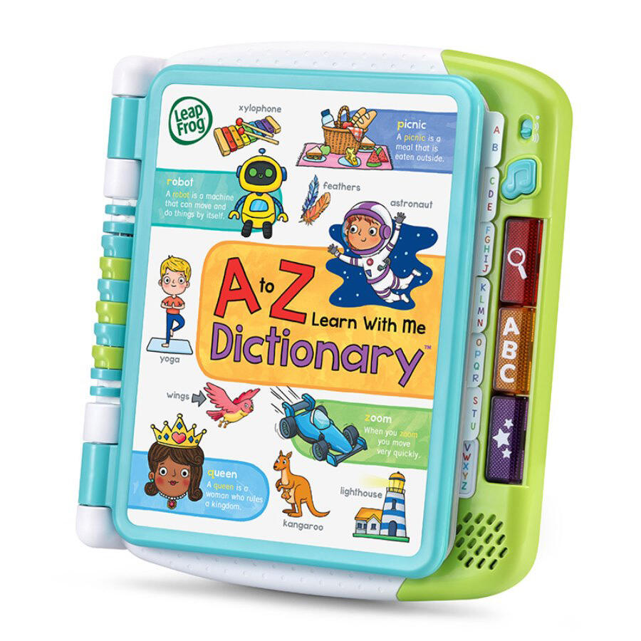 Interactive toy, Educational dictionary, Learn with me from A to Z, 32.5 x 35.5 x 6.5 cm